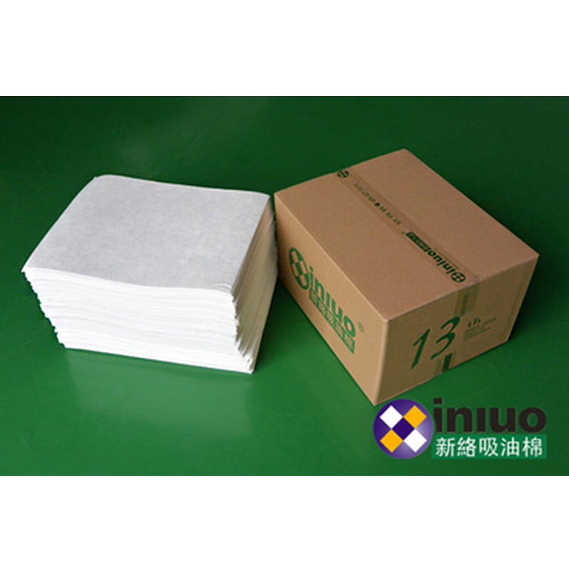 新络1251工业吸油片水面陆地超厚吸油不吸水泄漏处理吸油专用吸油