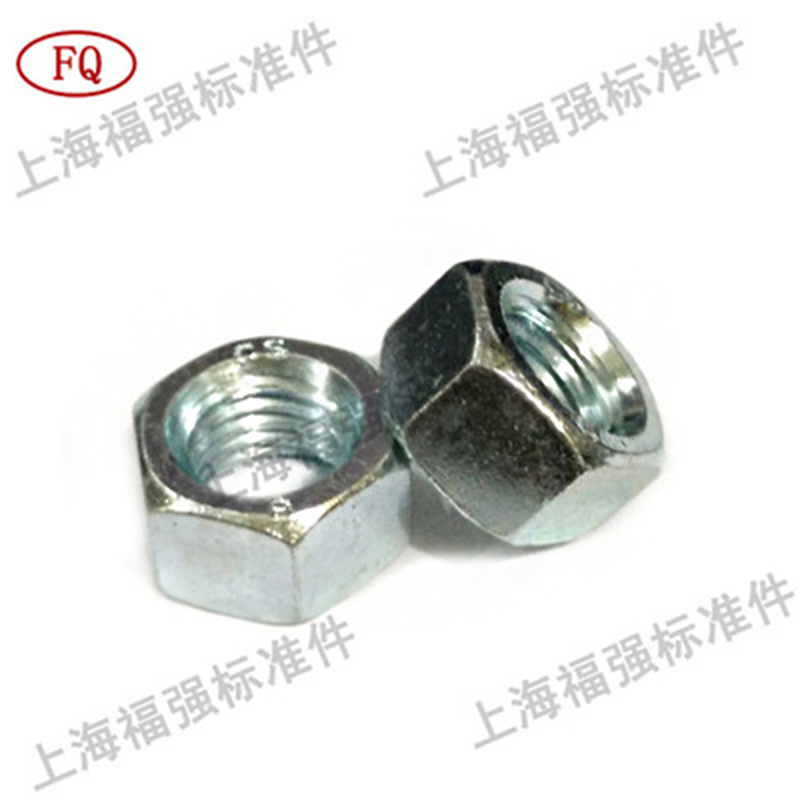 8级六角螺帽 GB6170镀锌六角螺母 M6 8至30新式品质保障原厂直销