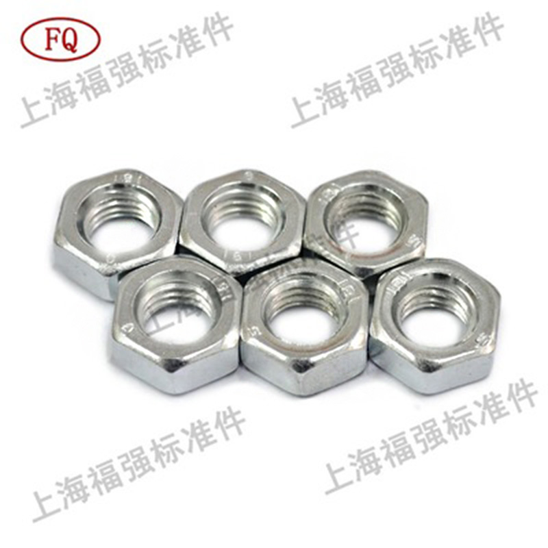 A级现货GB52镀锌螺母螺帽 M2至M30精 细工业级中高端 