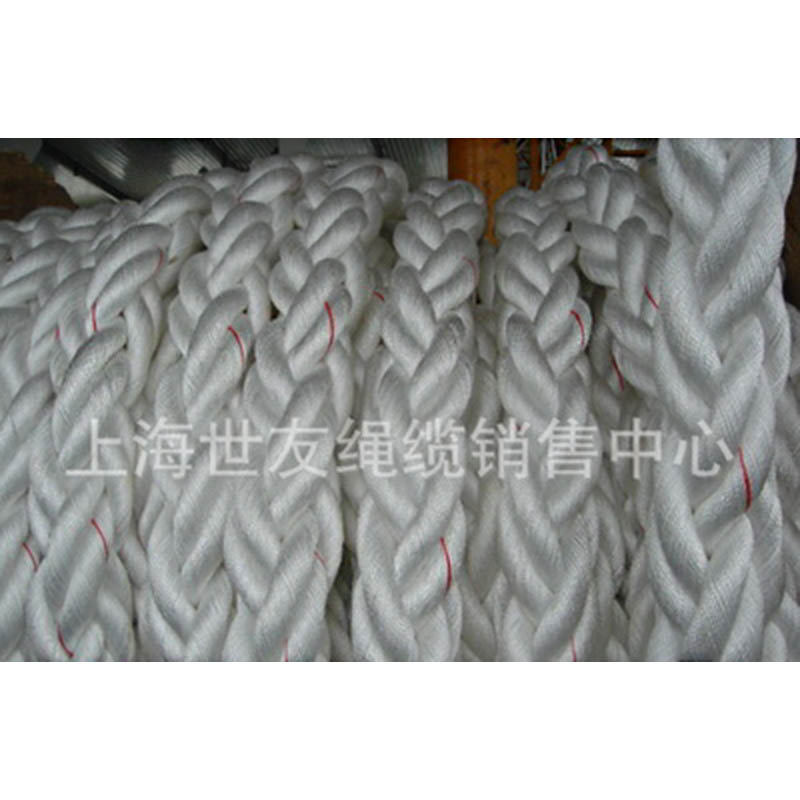 涤纶尼龙混合八股绳(使用寿命长是其它绳缆的2-3倍。,耐磨)