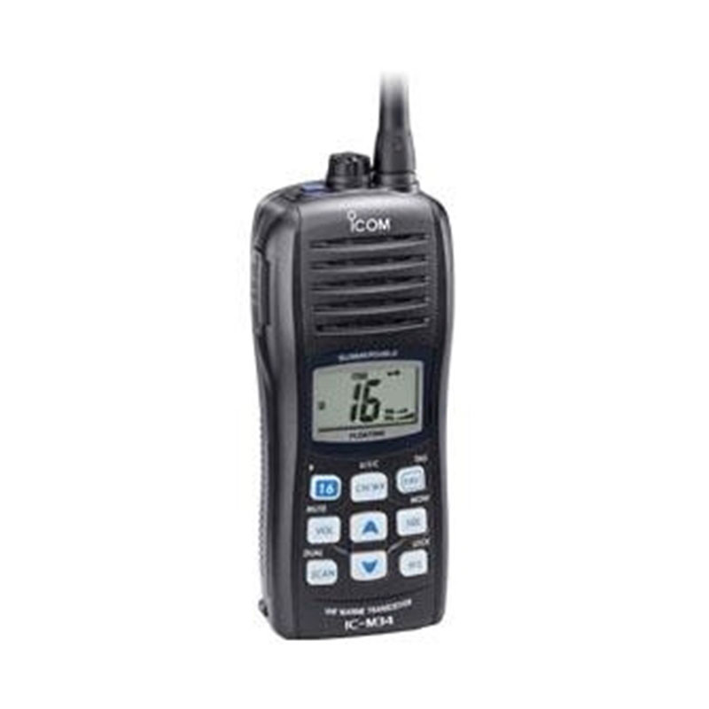 正品 日本ICOM防水船用对讲机IC-M34