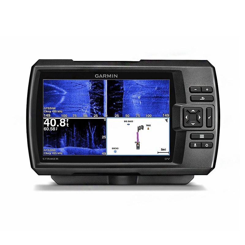 正品 美国GARMIN高明帅客7SV具有鱼探、侧扫和底扫水底成像功能