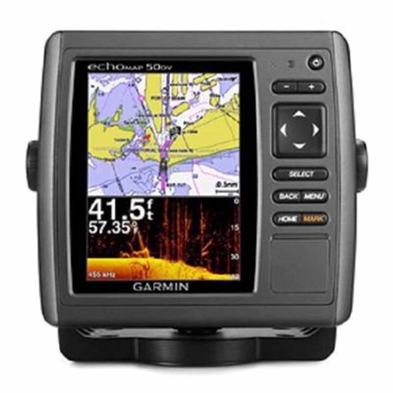 正品 美国GARMIN中文船用GPS、海图、鱼探、水底成像echomap50DV