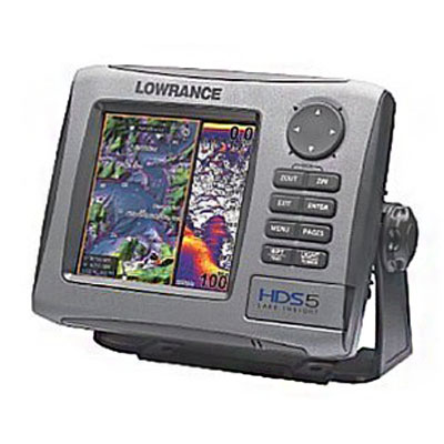 正品 美国Lowrance HDS 5 GPS/海图/渔探/雷达四合一机