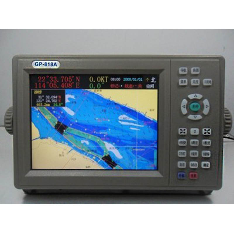 正品 船用GPS电子海图导航仪GP-818A