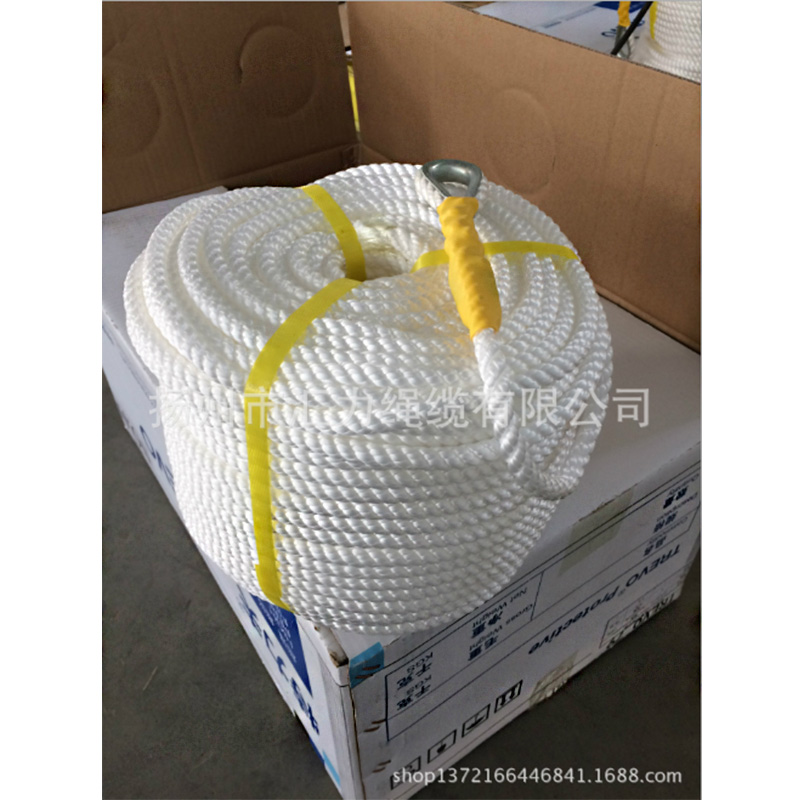 厂价供应丙纶三股绳 、尼龙三股绳、锦纶三股绳