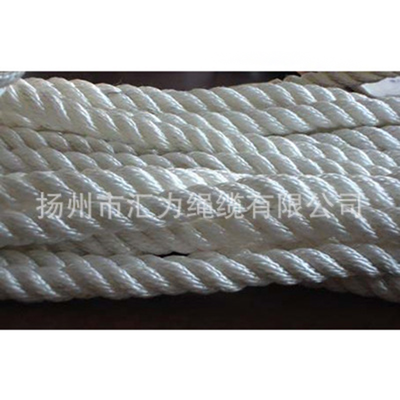 大量供应PP撕裂膜三股绳、丙纶单丝三股绳、用船绳
