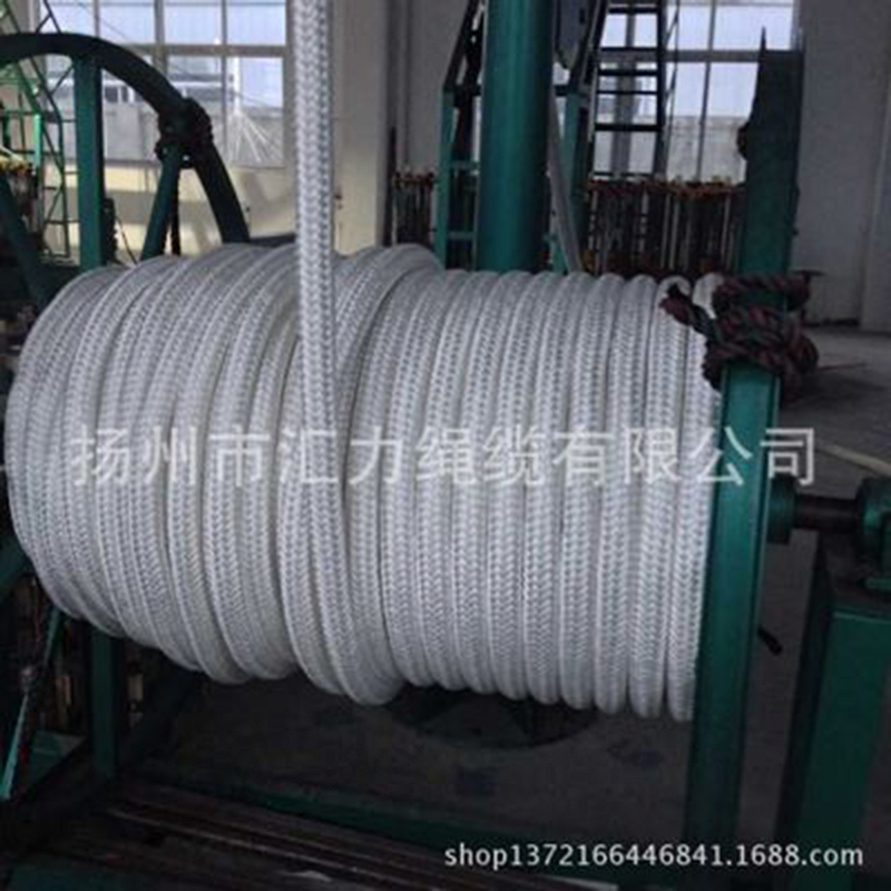厂价供应船用双层编织缆绳、丙纶绳、船用拖缆