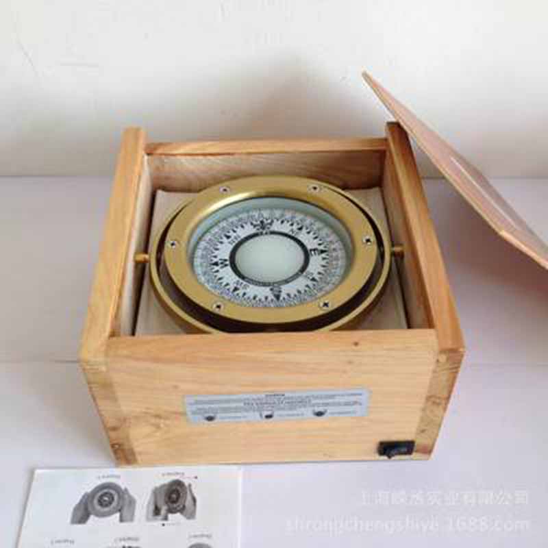 船用木盒磁罗经救生艇磁罗经