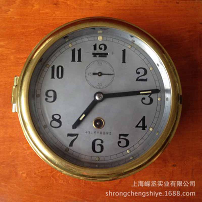 104船钟 船用时钟 104型机械航海钟