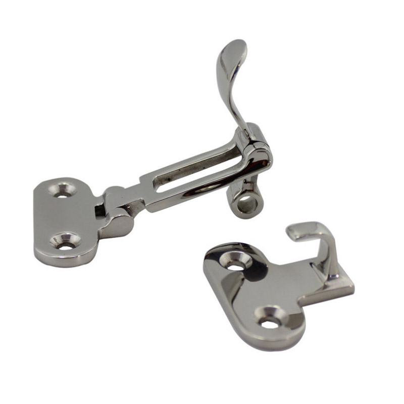 hasp 加厚不锈钢防盗扣 安全扣 门搭扣 316不锈钢裸色 110MM 举报