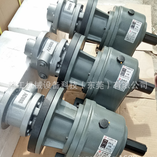AD665气动马达配齿轮减速机 赣工GANGONG 1:10卧式气动减速马达