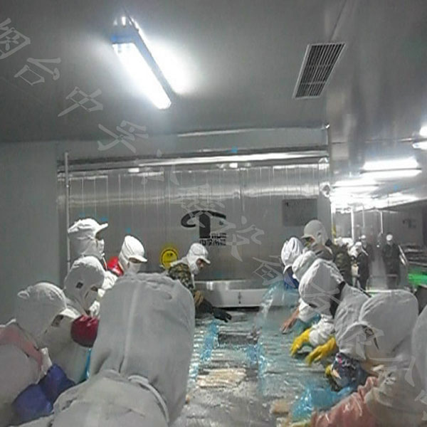 盐水板带式单体速冻机