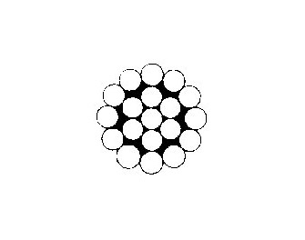 214001不锈钢钢缆1 x 19