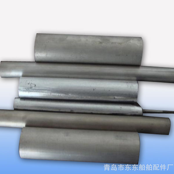专业生产直销海洋工程专用镯式锌阳极锌合金牺牲阳极板现